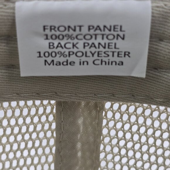 NWTF National Wild Turkey Federation SPONSOR Hat Khaki Beige Tan Snapback Cap - Picture 7 of 7